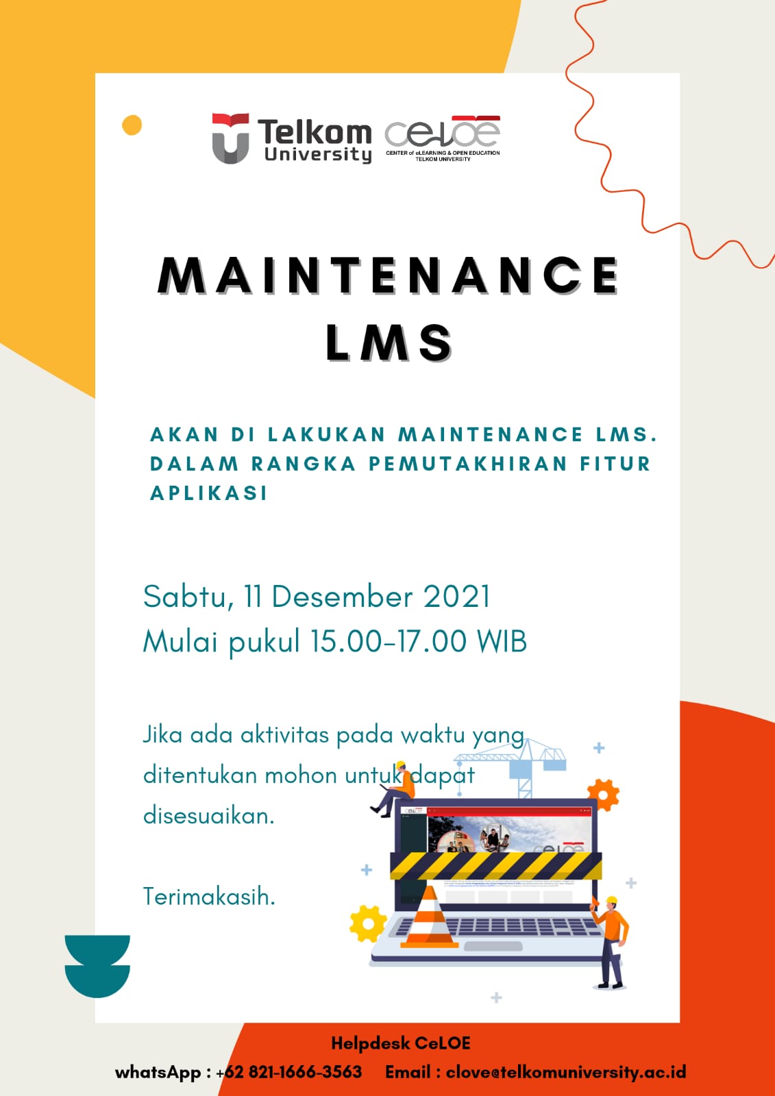Maintenance LMS