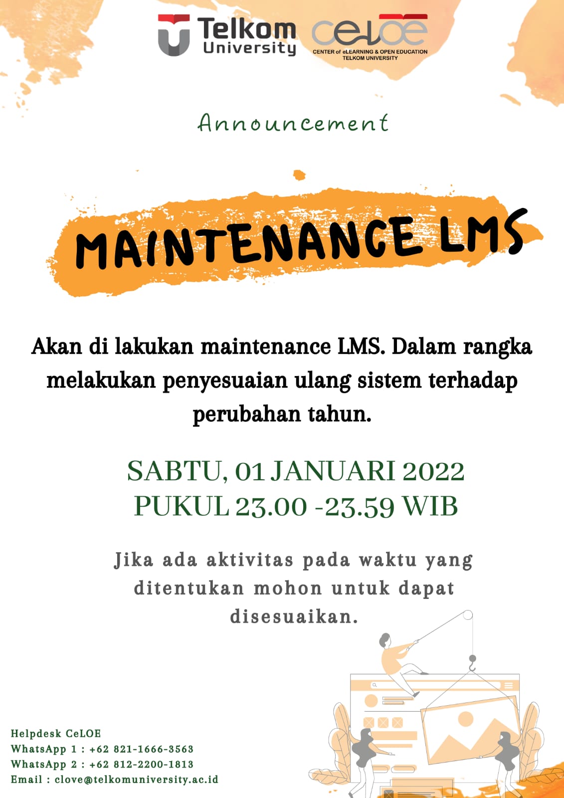 maintenance LMS